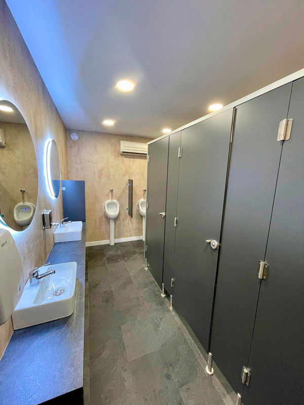 Baño portátil premium para bodas y eventos exclusivos